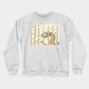 Dragon and Birds Crewneck Sweatshirt